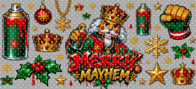 16oz Christmas-S  3552